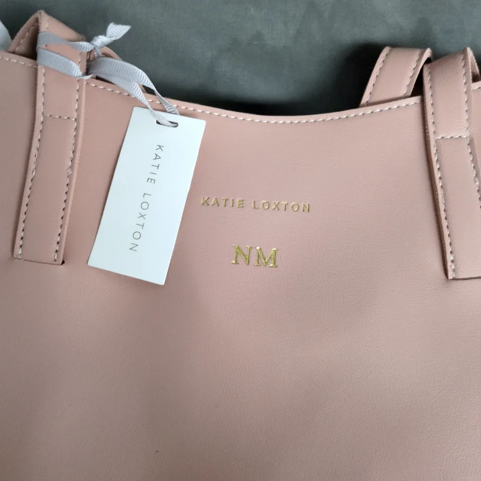 KATIE LOXTON PINK TOTE HANDBAG – NM MONOGRAM