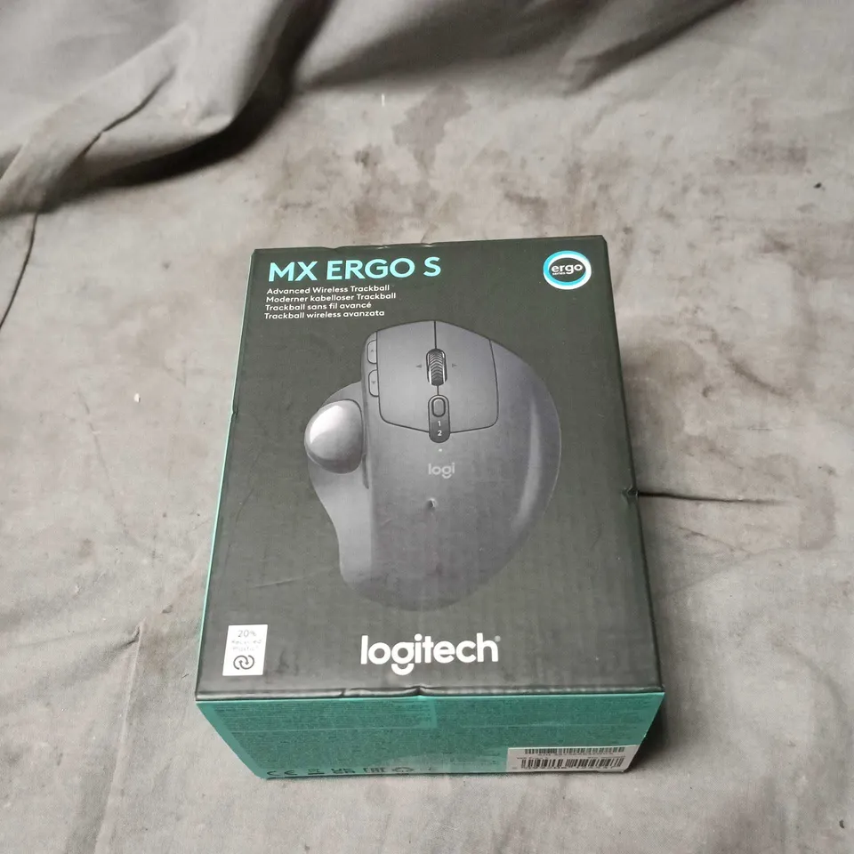 LOGITECH MX ERGO 5 WIRELESS TRACKBALL MOUSE, BOXED