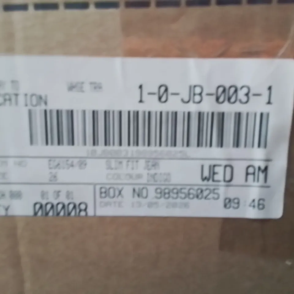 BOXED BRAND NEW APPROXIMATELY 8 JULIPA SLIM FIT JEANS INDIGO SIZE 26