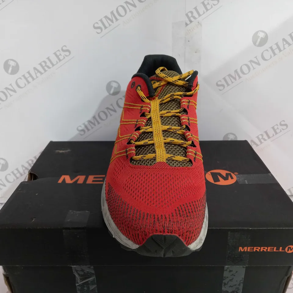 BOXED MERRELL ALL OUT CRUSH TOUGH MUDDER 2 TRAINER - UK 9.5