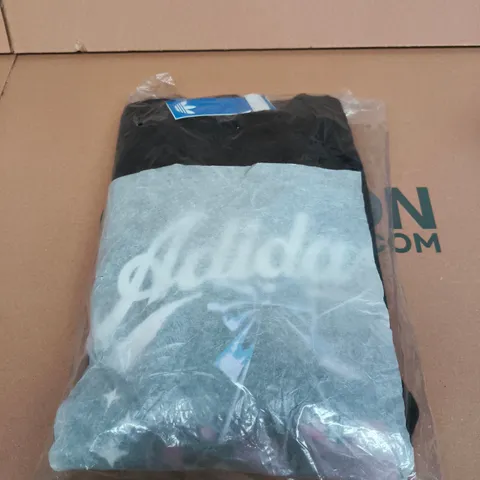 ADIDAS BOW GFX CREW SWEATSHIRT – BLACK – UK M 