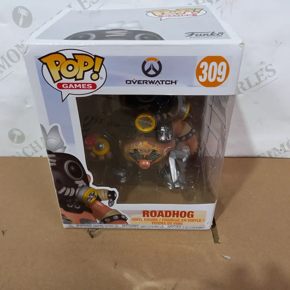BOXED POP! GAMES OVERWATCH 309 ROADHOG VINYL FIGURE