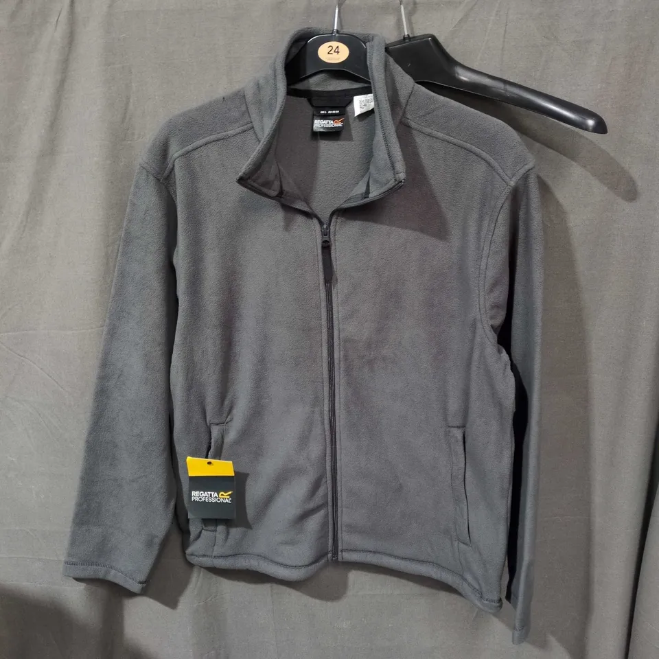 REGATTA PROFESSIONAL ZIP FLEECE JACKET – GREY UK L