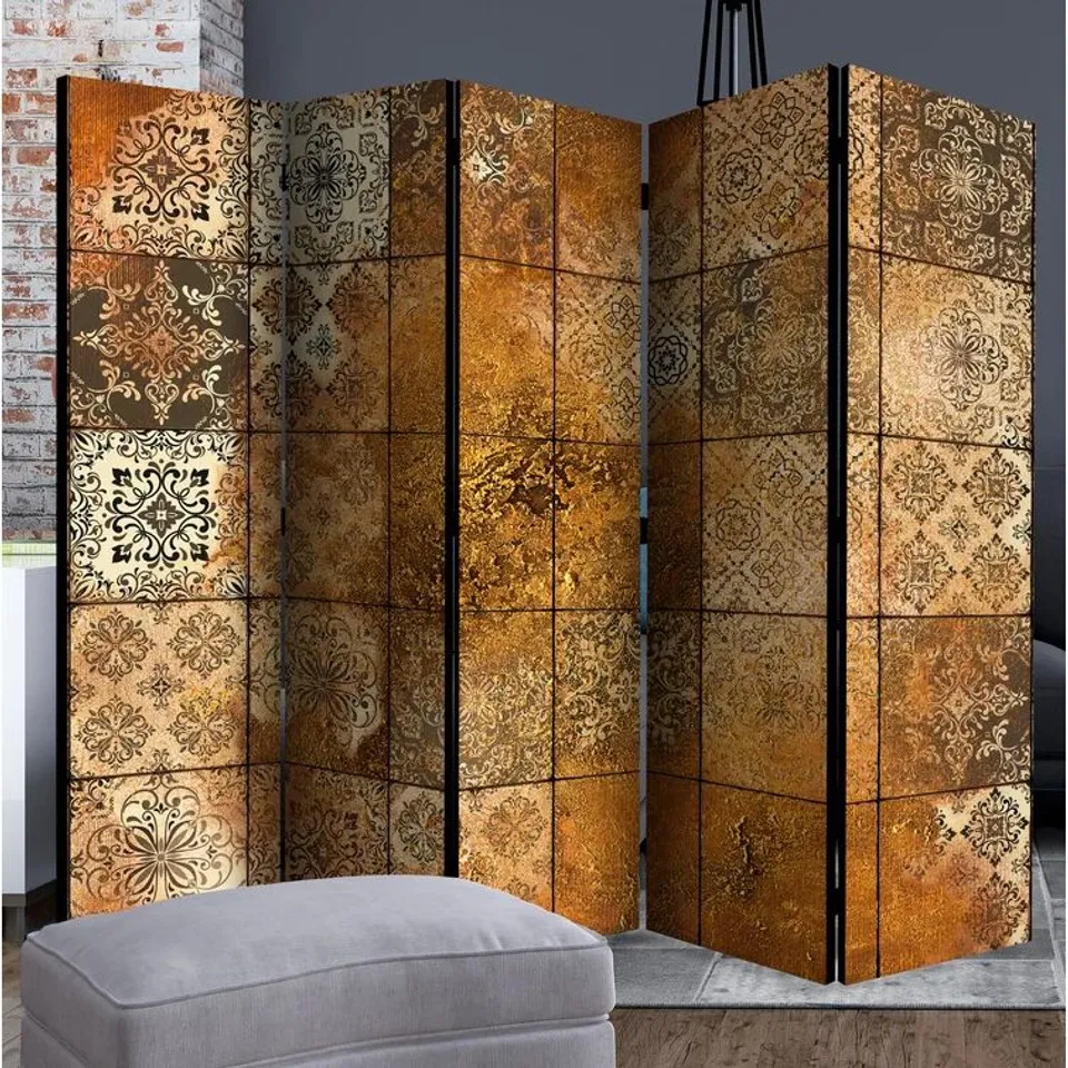 BOXED GILBERTOWN 172cm H FOLDING ROOM DIVIDER (1 BOX)