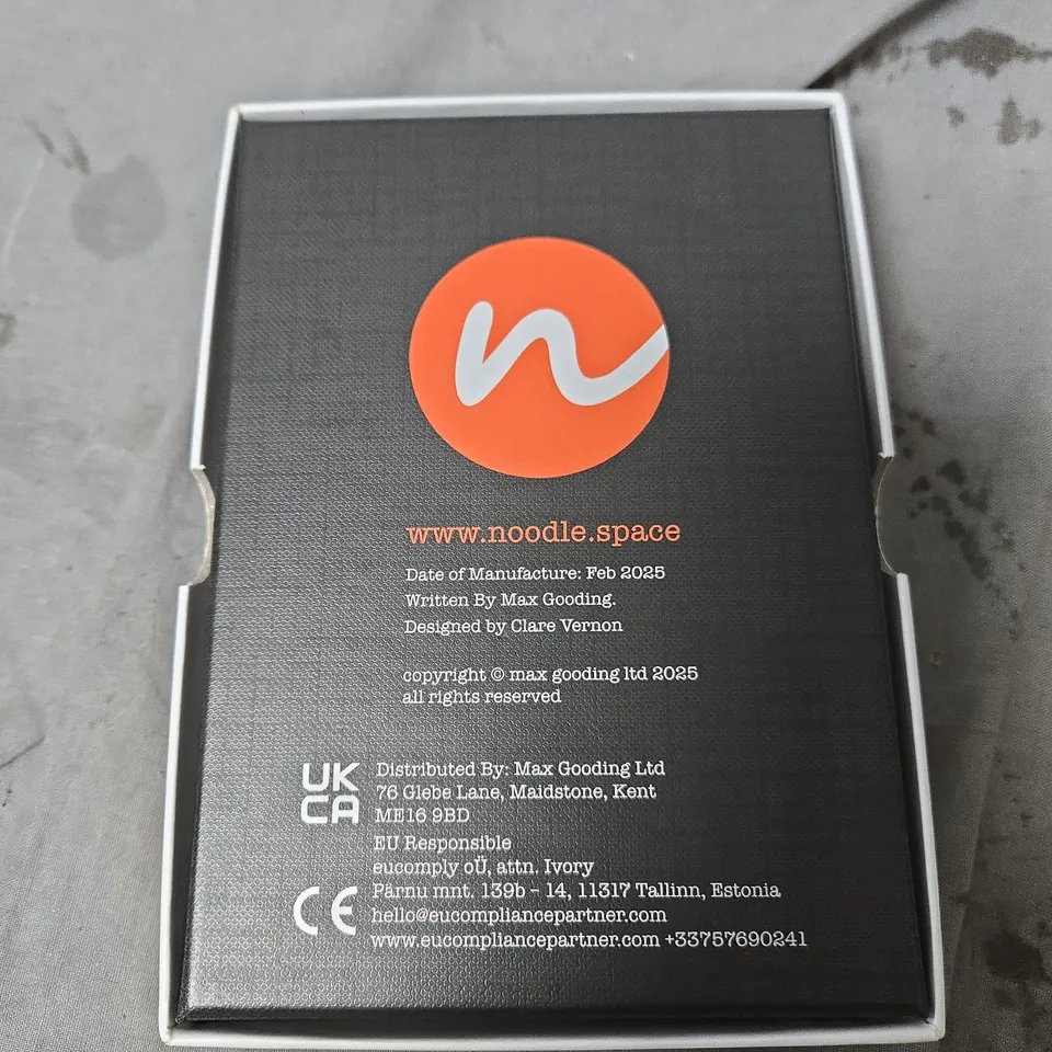 NOODLE: THE ESSENTIAL TALK IT – BOXED