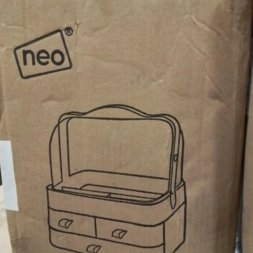 BOXED NEO MAKEUP ORGANISER - GREEN (1 BOX)