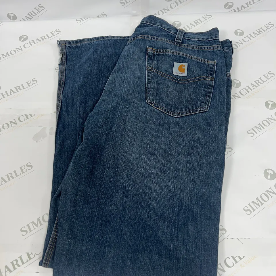 CARHARTT RELAXED FIT JEANS IN BLUE SIZE W38/L34