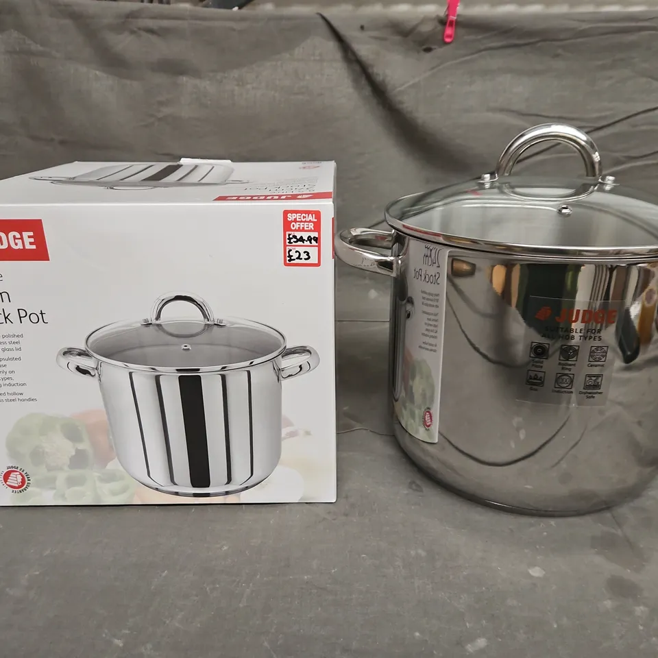 JUDGE 8.5 LITRE 24CM STOCKPOT