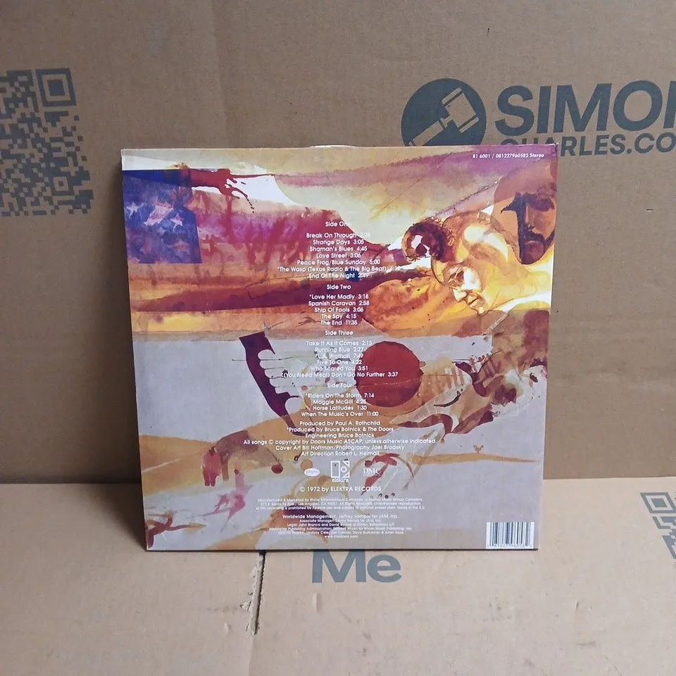 THE DOORS WEIRD SCENES INSIDE THE GOLD MINE DOUBLE VINYL COLLECTION