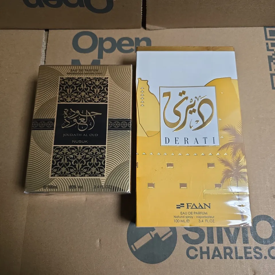 APPROXIMATELY 6 ASSORTED BOXED FRAGRANCES TO INCLUDE DERATI & NUSUK ETC