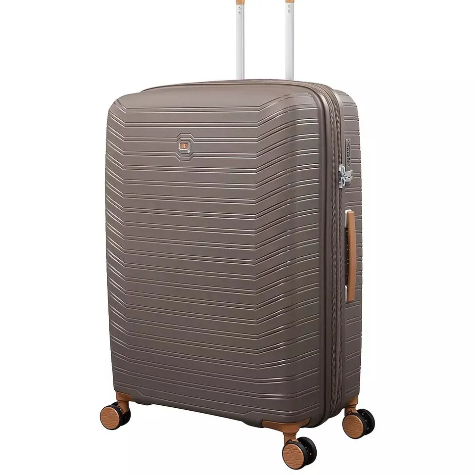 IT LUGGAGE CONTINUOUS COFFEE QUARTZ LARGE SUITCASE 