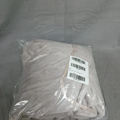 RIBBON TRIM LUXURY FLEECE HOODIE - M