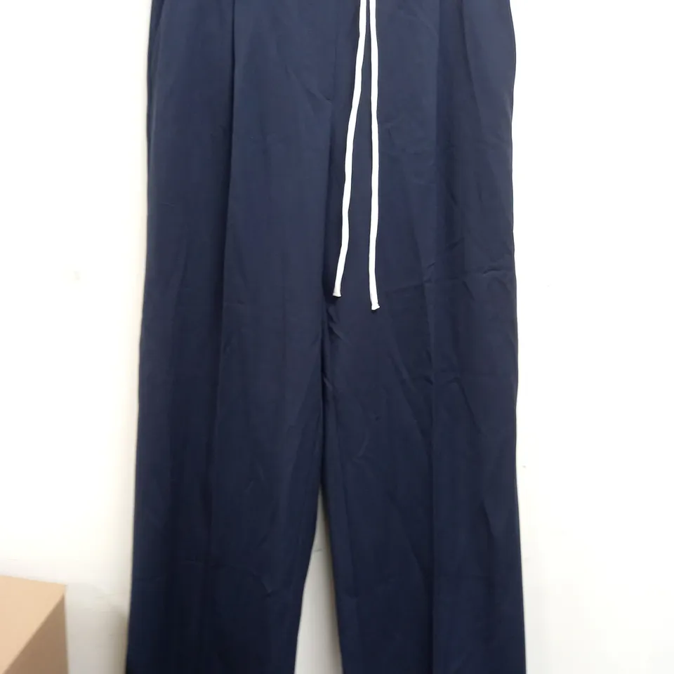 ZARA LINED PANTS IN NAVY - LARGE