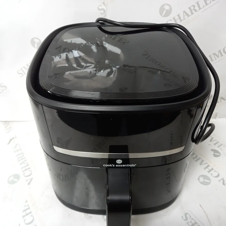 COOK'S ESSENTIALS 4L AIR FRYER BLACK