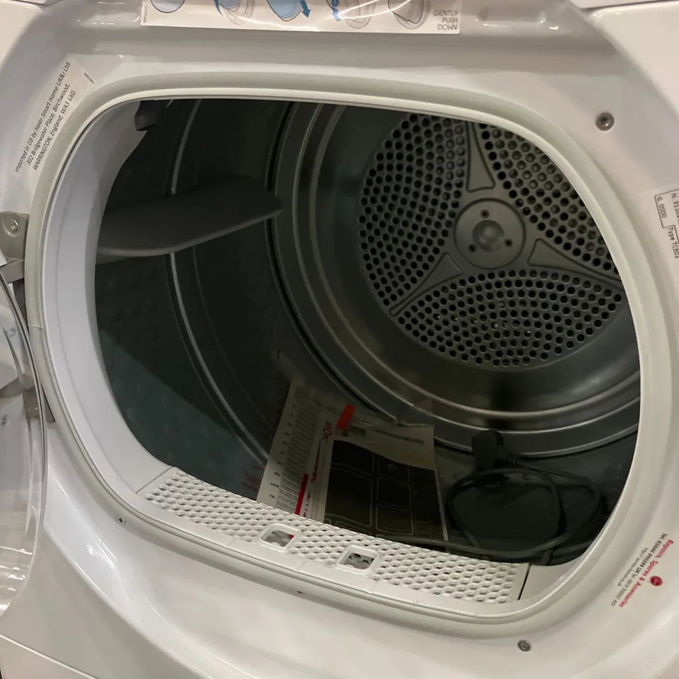 HOOVER H-DRY 300 9KG CONDENSER TUMBLE DRYER WHITE - UNPROCESSED RAW RETURN