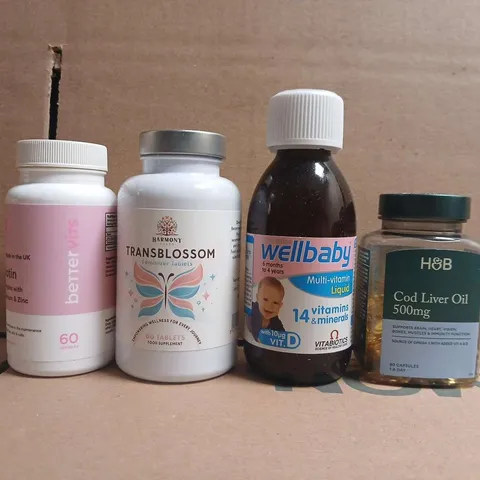 APPROXIMATELY 15 ASSORTED HEALTH AND VITAMIN PRODUCTS TO INCLUDE BETTERVITS, WELLBABY, ETC - COLLECTION ONLY