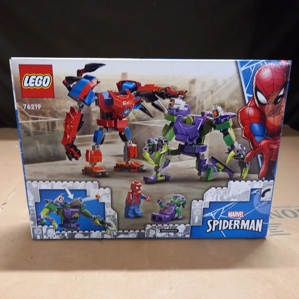 BRAND NEW LEGO MARVEL SPIDER-MAN 76219 MECH BATTLE SET
