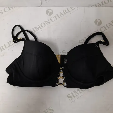 ANN SUMMERS MIAMI DREAMS BIKINI TOP IN BLACK - UK 34A