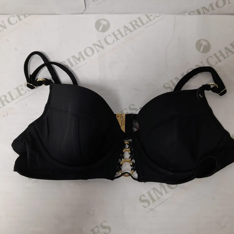ANN SUMMERS MIAMI DREAMS BIKINI TOP IN BLACK - UK 34A