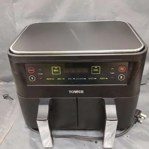 TOWER VORTX DUAL BASKET AIR FRYER 8L - BLACK