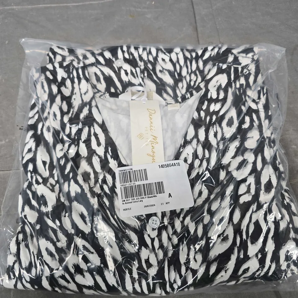 DANNI MINOGUE ZEBRA PRINT DRESS - XL