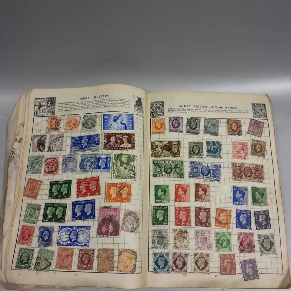 THE WANDERER ALBUM OF POSTAGE STAMPS OF THE WORLD 