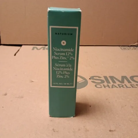SEALED NATURIUM NIACINAMIDE SERUM 12% PLUS ZINC 2% 30ML