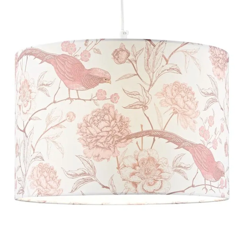 BOXED 20CM H × 30CM W COTTON DRUM LAMP SHADE