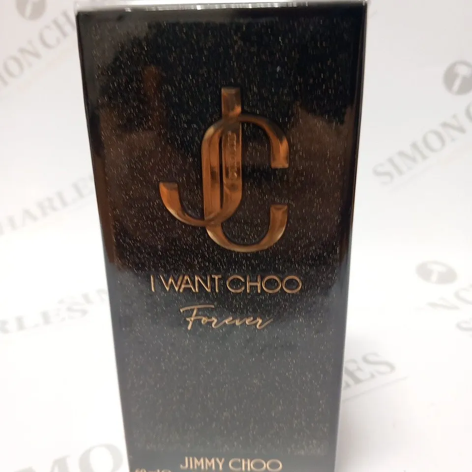 BOXED AND SEALED I WANT CHOO FOREVER JIMMY CHOO EAU DE PARFUM 60ML