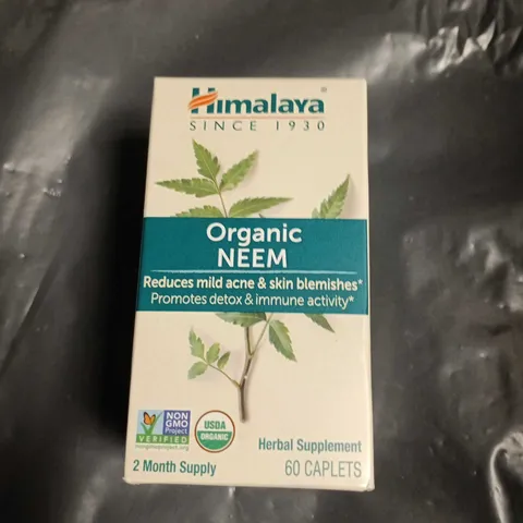 HIMALAYA ORGANIC NEEM HERBAL SUPPLEMENT – 60 CAPLETS (2 MONTH SUPPLY)