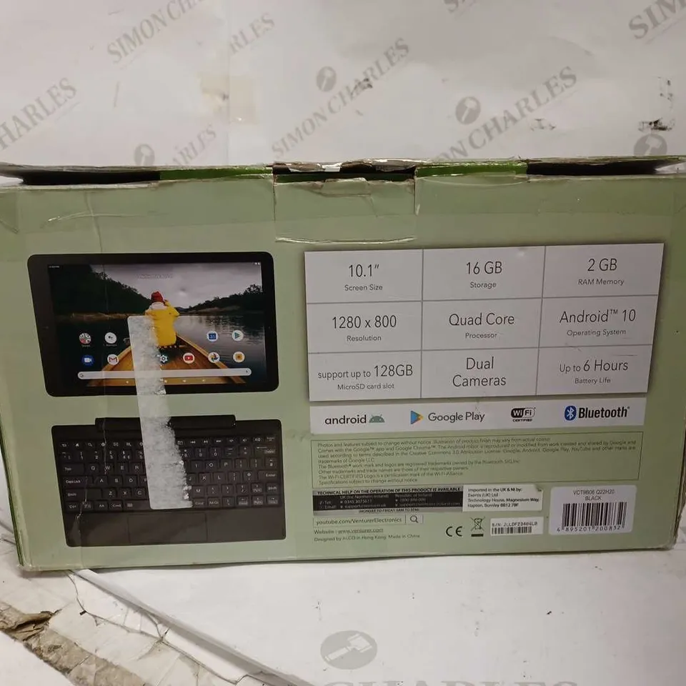 VENTURER CHALLENGER 10 PRO WITH DETACHABLE KEYBOARD