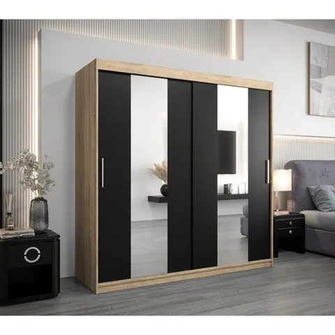 BOXED AYAAB 2 DOOR WARDROBE (4 BOXES)