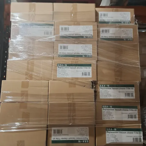 PALLET OF APPROXIMATELY 48 BOXES OF 14 BRAND NEW BOXED GOBLIN REPLACEMENT FILTER KITS FOR GCV404W-21