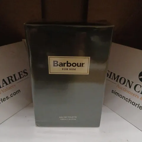 BOXED AND SEALED BARBOUR FOR HIM EAU DE TOILETTE 100ML