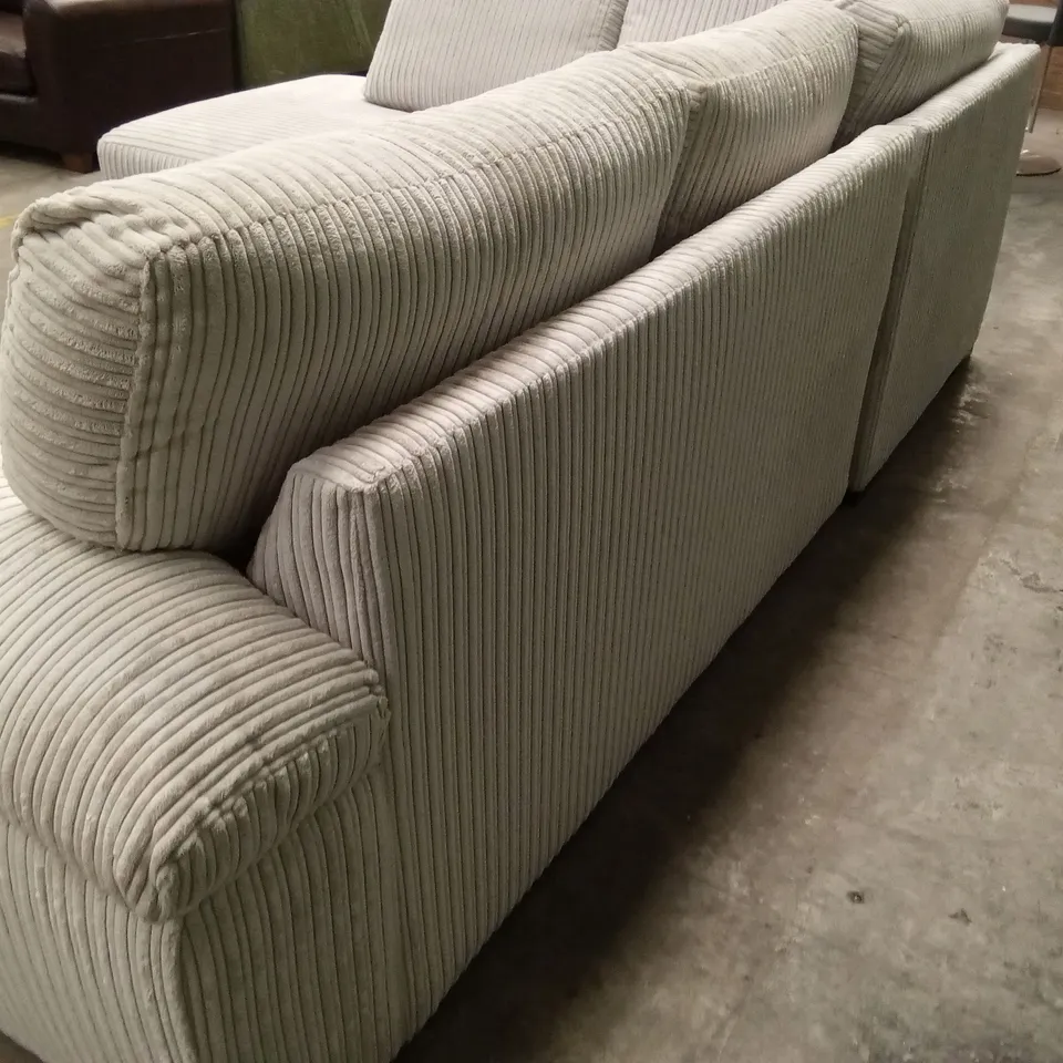 AMALFI STANDARD BACK FABRIC LEFT HAND CORNER CHAISE SOFA RRP £949