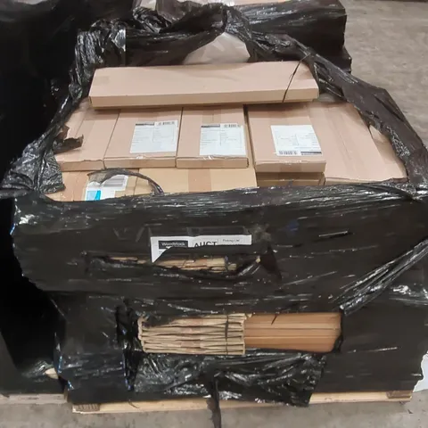 PALLET CONTAINING A LARGE QUANTITY OF BATHROOM FURNITURE PANELS
