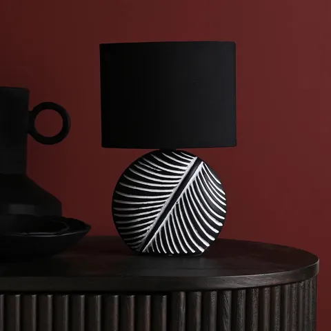 BOXED SUMEET CERAMIC TABLE LAMP