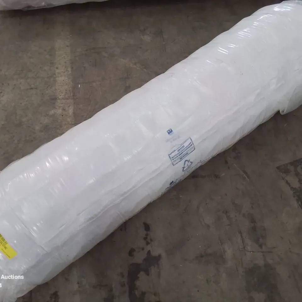 QUALITY BAGGED AND ROLLED 4'6" DOUBLE SERENITY HYBRID COIL AND MEMORY FOAM MATTRESS