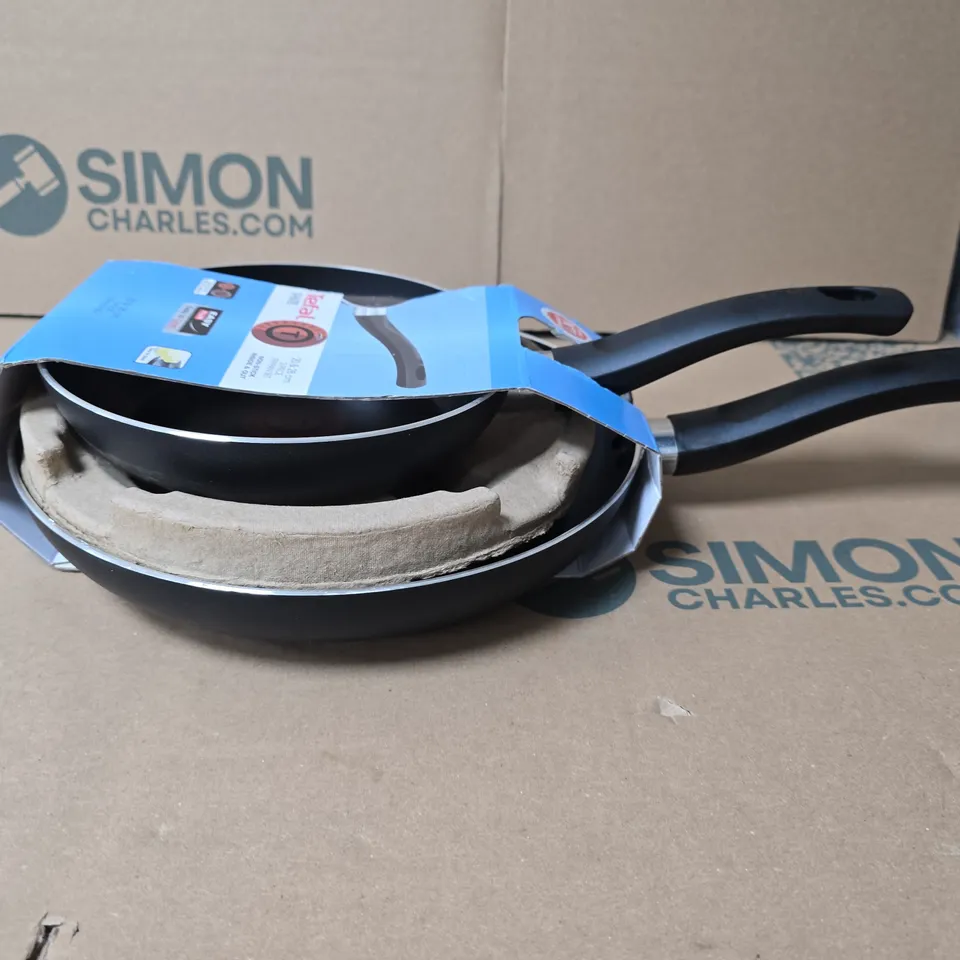TEFAL 20CM & 28CM NON-STICK FRY PAN SET (2-PIECE)