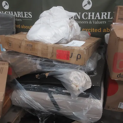 PALLET CONTAINING ASSORTED DESIGNER DANETTI FURNITURE PARTS ECT
