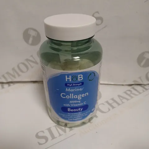 HOLLAND & BARRETT MARINE COLLAGEN WITH VITAMIN C 3000MG