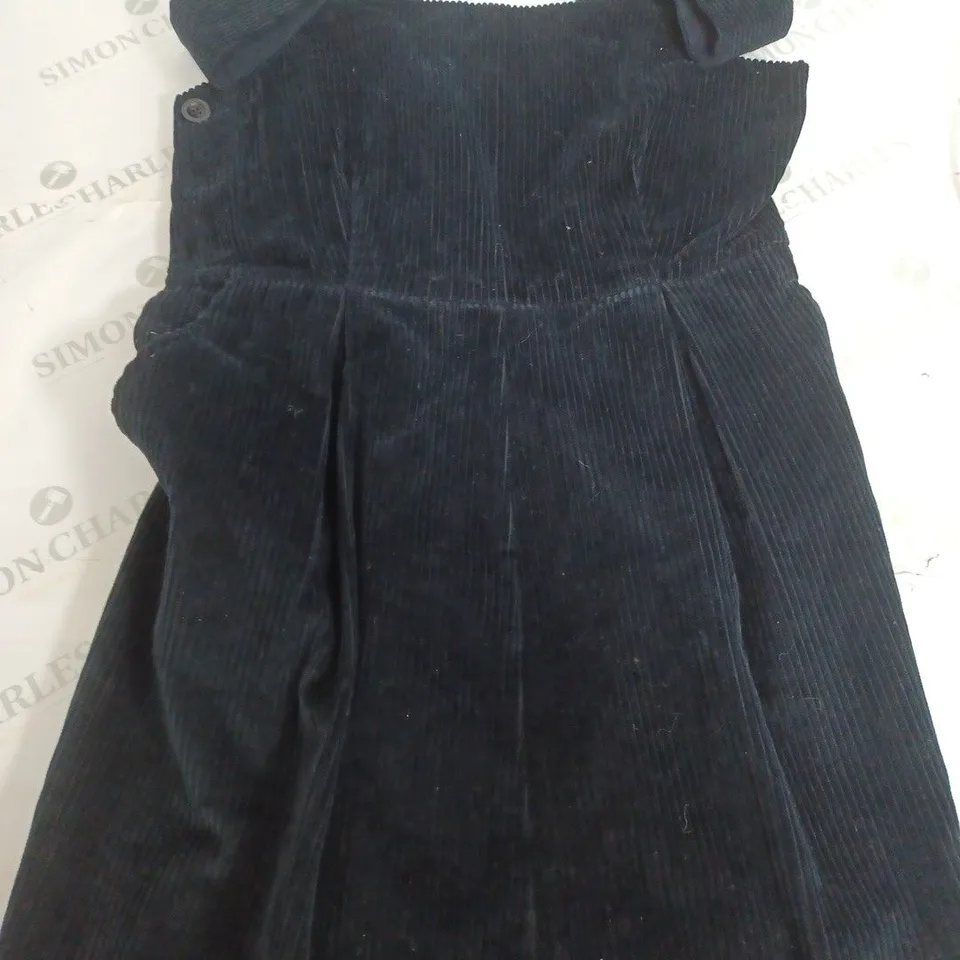 TOAST NAVY CORD DRESS - SIZE 12