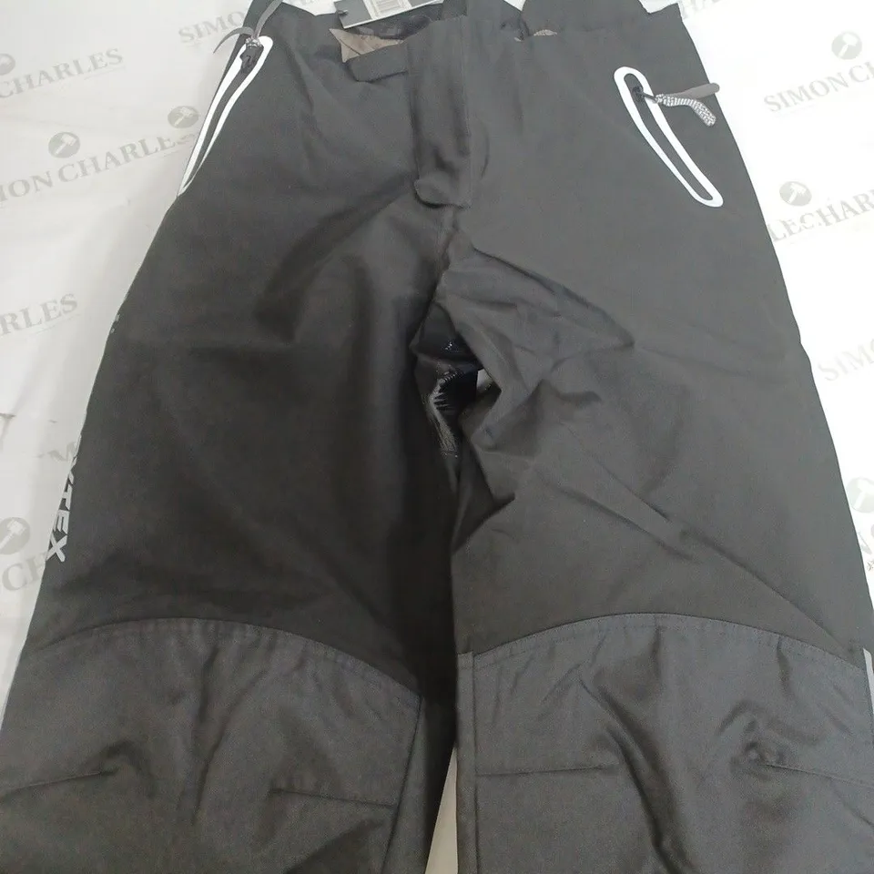 LEMIEUX STORMWEAR DRYTEX BLACK TROUSERS - MEDIUM