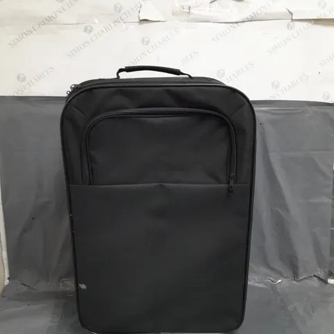 TWO WHEELED SUITCASE IN BLACK