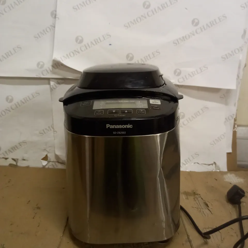 PANASONIC SD-ZB2502BXC STAINLESS STEEL BREAD MAKER