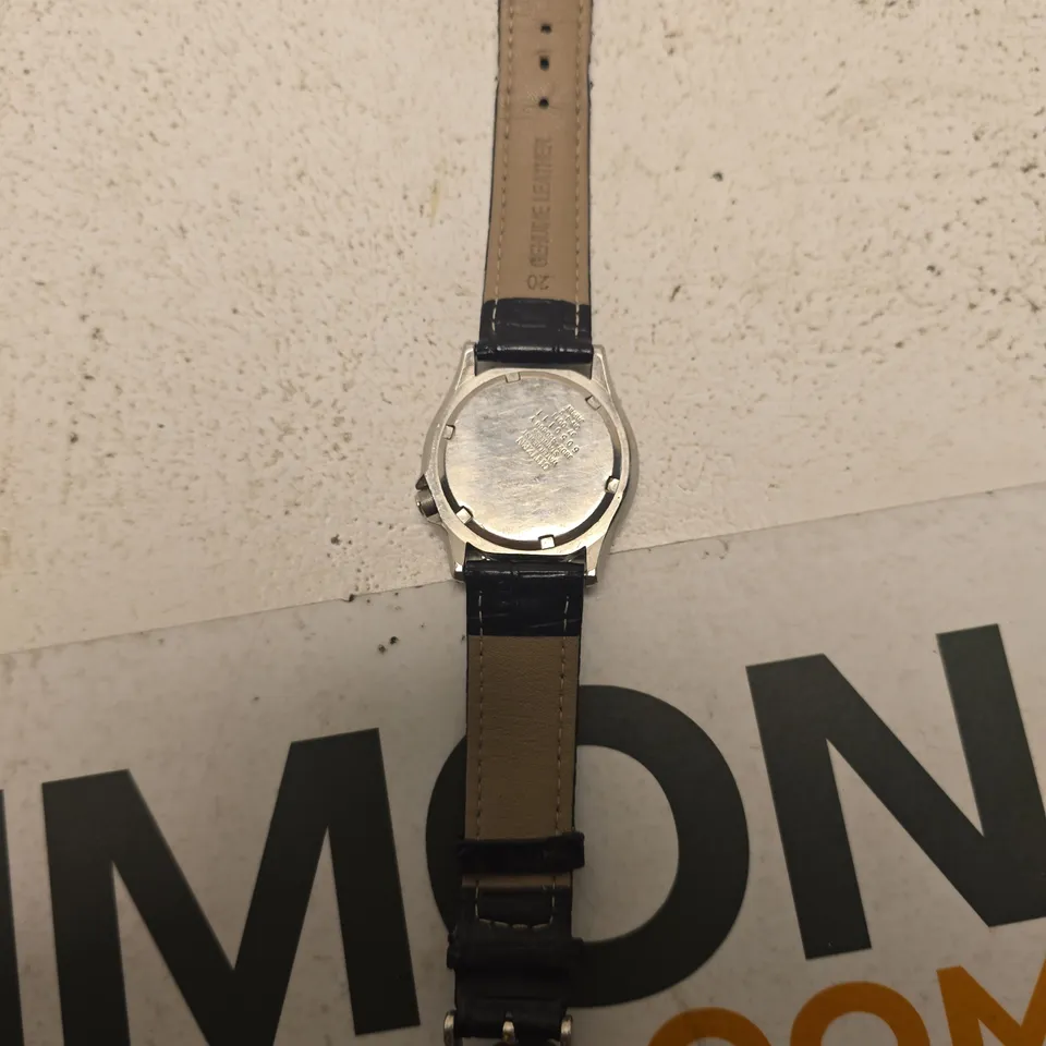 CITIZEN DIVER’S WATCH – BLACK DIAL, 200M WATER RESISTANCE, LEATHER STRAP