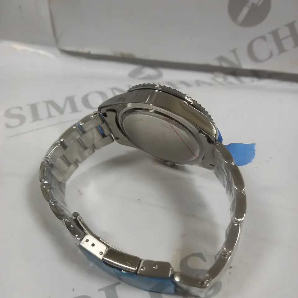 MENS RUCKSTUHL WATCH – CHRONOGRAPH MOVEMENT – STAINLESS STEEL STRAP – SILVER DIAL – 3ATM WATER RESISTANT