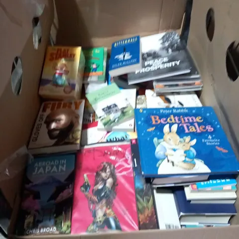 LARGE QUANTITY OF ASSORTED BOOK TITLES INCLUDE FICTION AND NON-FICTION TITLES BY AUTHORS SUCH AS;