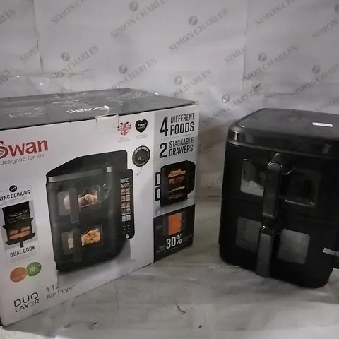 BOXED SWAN 1.1L AIR FRYER 