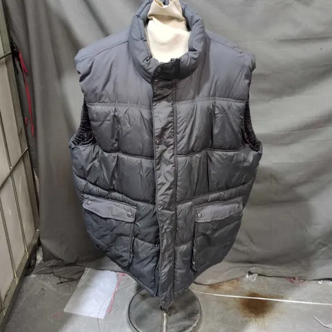 MANTARAY PADDED GILET BODYWARMER – NAVY/CHARCOAL, SLEEVELESS